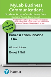 Business Communication Today 15/E 